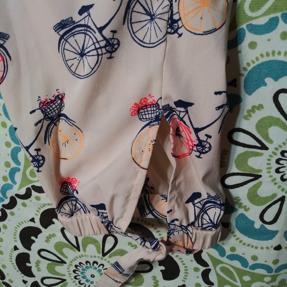 1641 Size ARIE Ankle Tie Pants - Picture 2 of 5